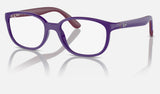 Ray-Ban Junior RY1632F — Violet on Bordeaux — quarter view