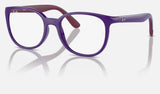 Ray-Ban Junior RY1631 — Violet on Bordeaux — quarter view