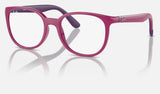 Ray-Ban Junior RY1631 — Fuchsia on Violet — quarter view