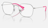 Ray-Ban Junior RY9594V — Silver — quarter view