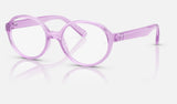 Ray-Ban Junior RY1905 — Transparent Violet — quarter view