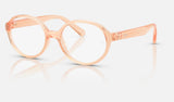 Ray-Ban Junior RY1905 — Transparent Orange — quarter view