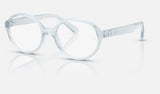 Ray-Ban Junior RY1905 — Transparent Light Blue — quarter view