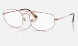 Ray-Ban Explorer 5 RX6545 — Copper — quarter view