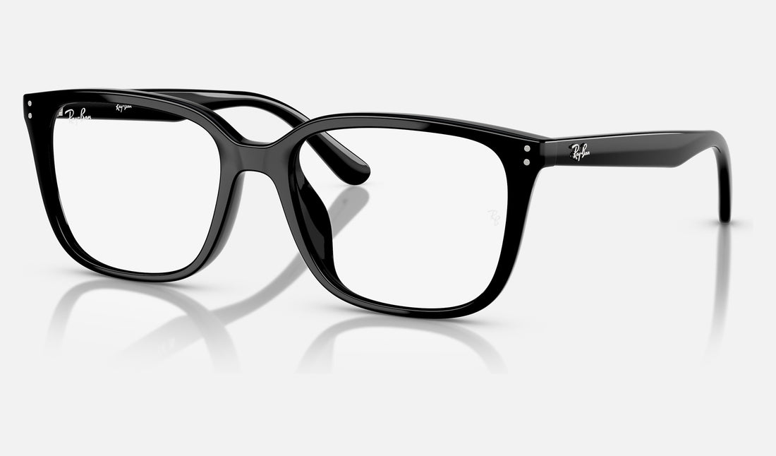 Ray-Ban RX7248D — Black — quarter view