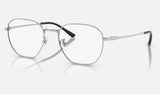 Ray-Ban RX8777D — Silver — quarter view