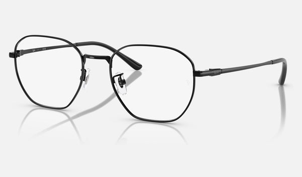 Ray-Ban RX8777D — Black — quarter view