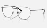 Ray-Ban RX8776D — Gunmetal — quarter view