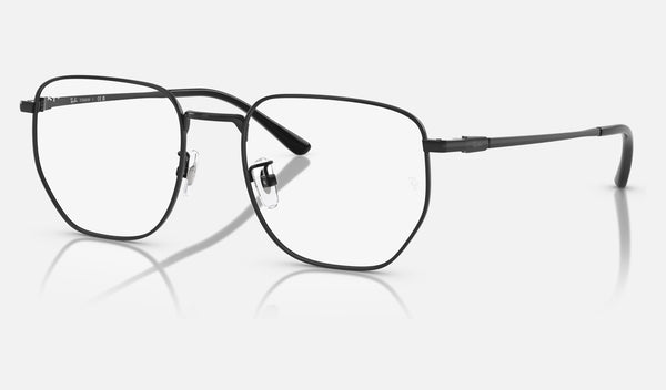 Ray-Ban RX8776D — Black — quarter view