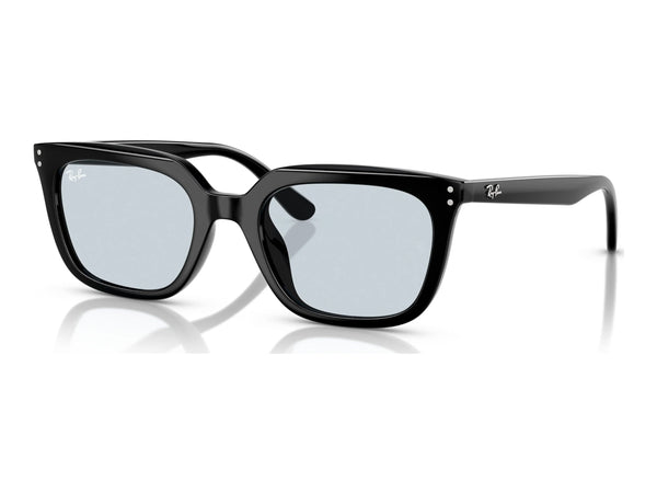 Ray-Ban RB4439D — Black / Light Blue — quarter view