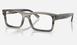 Ray-Ban RX5435 — Havana Grey — quarter view