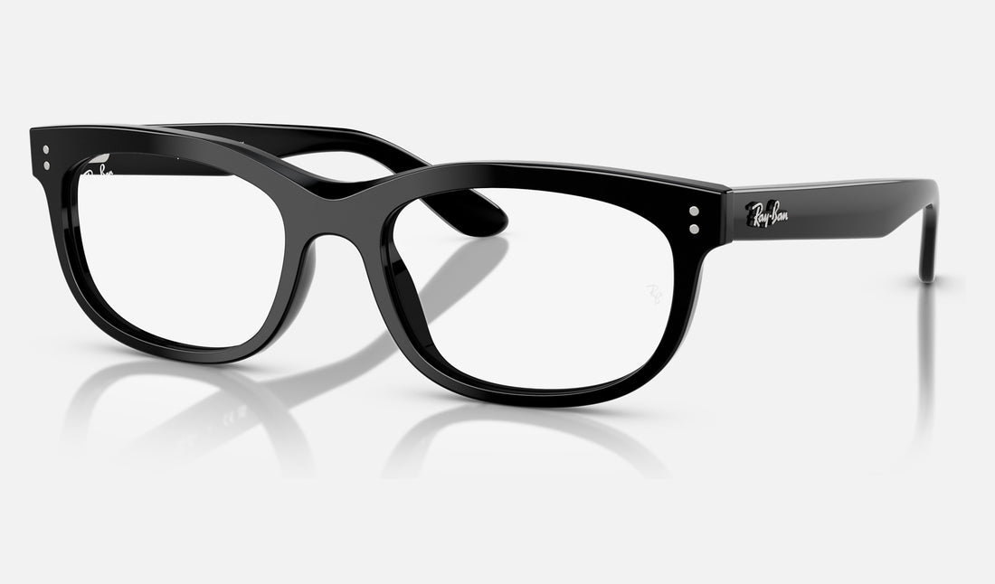Ray-Ban Balorette RX5489 — Black — quarter view