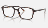 Ray-Ban Raimond RX5431 — Havana — quarter view
