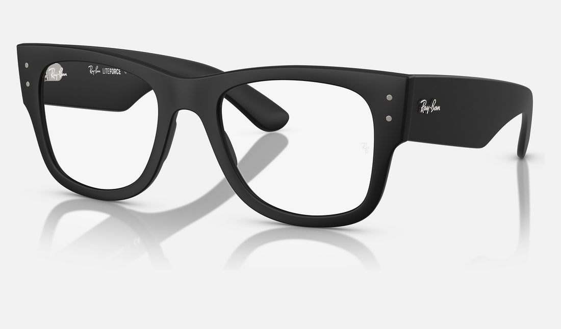Ray-Ban RX7840V — Sand Black — quarter view