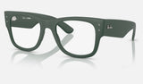 Ray-Ban RX7840V — Sand Green — quarter view