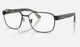 Ray-Ban RX3751V — Black — quarter view