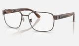 Ray-Ban RX3751V — Copper — quarter view