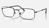 Ray-Ban RX3746V — Black — quarter view