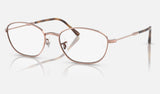 Ray-Ban RX3749V — Copper — quarter view
