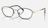 Ray-Ban RX3749V — Black on Arista — quarter view