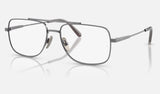 Ray-Ban William Titanium RX8797 — Gunmetal — quarter view