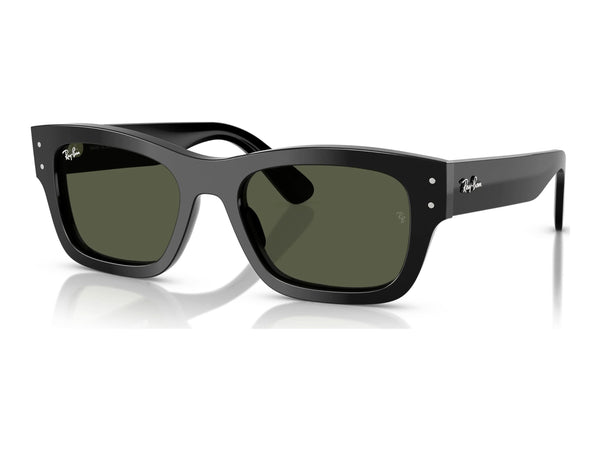 Ray-Ban Joseph RB7683S — Black / Green — quarter view