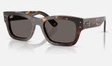 Ray-Ban Joseph RB7683S — Havana / Dark Grey — quarter view