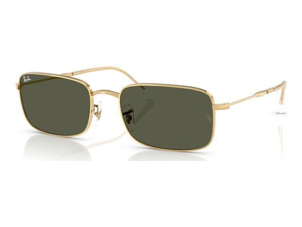 Ray-Ban RB3746 — Arista Gold / G-15 Green — quarter view