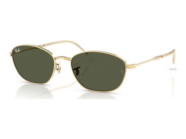 Ray-Ban RB3749 — Arista Gold / G-15 Green — quarter view