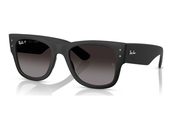 Ray-Ban RB4840S — Sand Black / Grey Gradient Polarized — quarter view