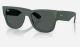 Ray-Ban RB4840S — Sand Green / Dark Grey — quarter view