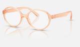 Ray-Ban Junior RY1905F — Transparent Orange — quarter view