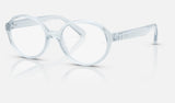 Ray-Ban Junior RY1905F — Transparent Light Blue — quarter view