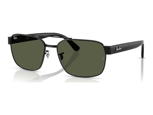 Ray-Ban RB3751 — Black / G-15 Green — quarter view