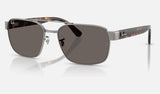 Ray-Ban RB3751 — Gunmetal / Dark Grey — quarter view