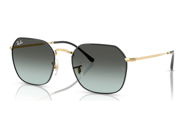 Ray-Ban Jim RB3694 — Black on Arista / Blue Vintage Gradient Black — quarter view