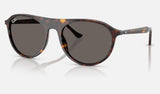 Ray-Ban RB2215 — Havana / Dark Grey — quarter view