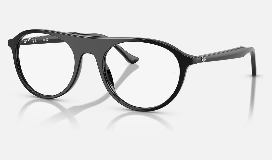 Ray-Ban RX5441 — Black — quarter view