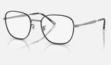 Ray-Ban RX6534 — Matte Gunmetal — quarter view