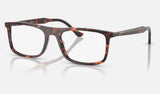 Ray-Ban RX5440 — Havana Red Turtle — quarter view
