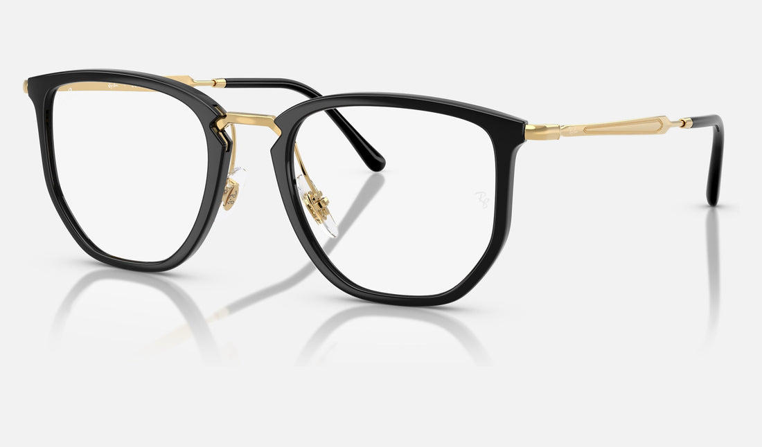 Ray-Ban RX4451V — Black — quarter view