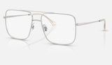 Ray-Ban Ari RX3758V — Silver — quarter view