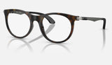 Ray-Ban Junior RY9082V — Havana — quarter view