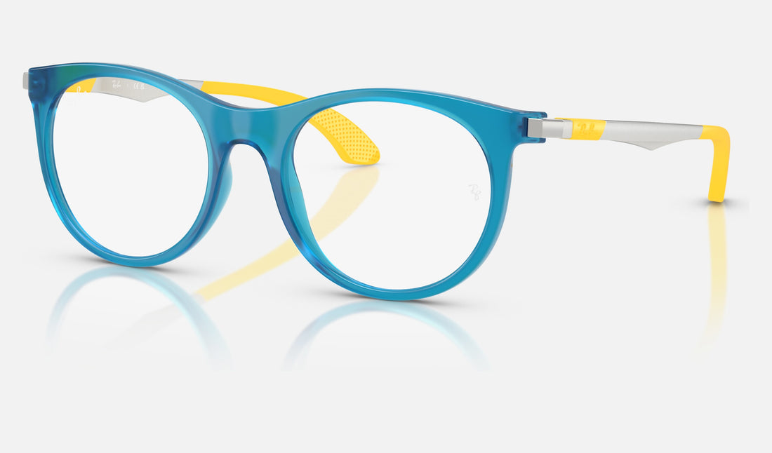 Ray-Ban Junior RY9082V — Blue — quarter view