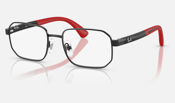 Ray-Ban Junior RY1060 — Black — quarter view