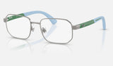 Ray-Ban Junior RY1060 — Gunmetal — quarter view