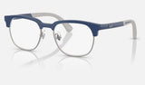 Ray-Ban Junior RY1641 — Blue on Gunmetal — quarter view