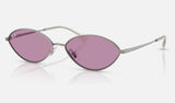 Ray-Ban Kai RB3757 — Gunmetal / Dark Violet — quarter view