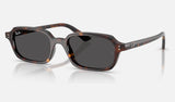 Ray-Ban Zuri RB4455 — Havana / Dark Grey — quarter view