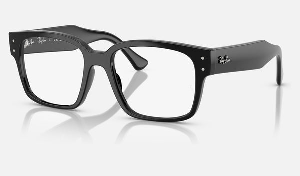 Ray-Ban Laurene RX7256 — Black — quarter view